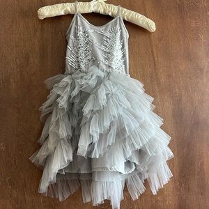 Tutu Du Monde Gray Tulle Dress